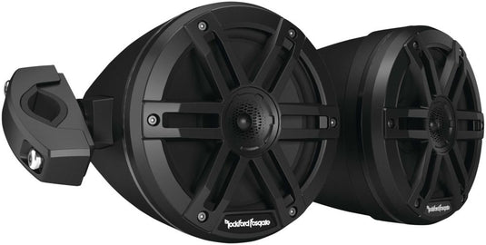 Rockford Fosgate Element Ready 6.5" Moto Can Speakers Black M0WL-65MB