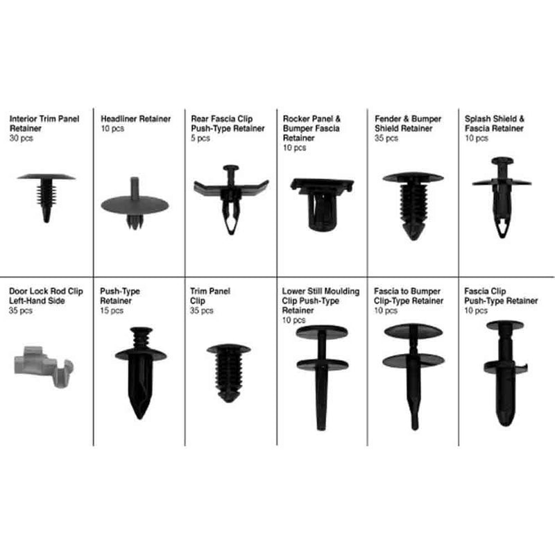 Load image into Gallery viewer, 215 Piece Chrysler Trim Clip Assortment
