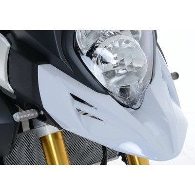 Load image into Gallery viewer, R&amp;G Racing Black Front Indicator Adapter Kit For 2016-2018 Suzuki GSXS1000F ABS
