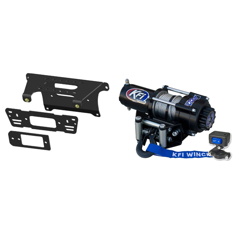 Load image into Gallery viewer, KFI Winch Kit For Polaris 570 Ranger Full-Size 4x4 (900 Style) 2015
