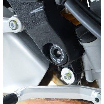 R&G Racing Black Lower Frame Plug RHS For 2013-2019 MV Agusta Brutale 800