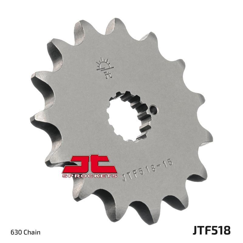 Load image into Gallery viewer, JT Sprockets Front Steel Countershaft Sprocket 15 Tooth 15T 630 Chain JTF518.15
