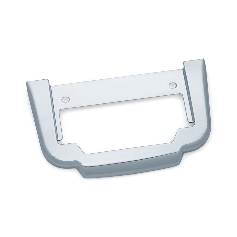 Load image into Gallery viewer, Kuryakyn Chrome Rear License Plate Bracket Frame Trim Mount Harley Trike 10-2018
