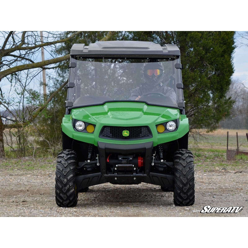 Load image into Gallery viewer, SuperATV John Deere Gator XUV Scratch-Resistant Full Windshield WS-JD-XUV-70
