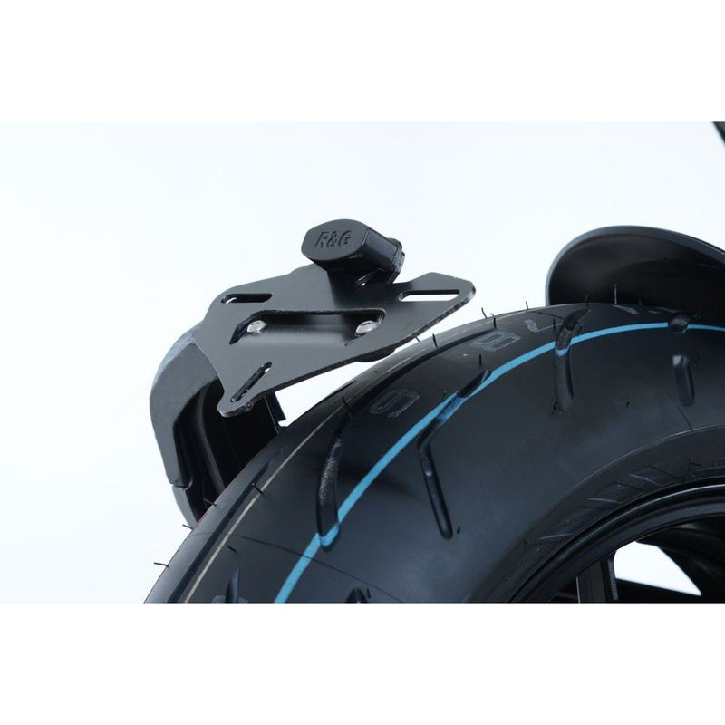 Load image into Gallery viewer, R&amp;G Racing Black Tail Tidy License Plate Holder For 2018-2020 Yamaha MT-09 FZ-09

