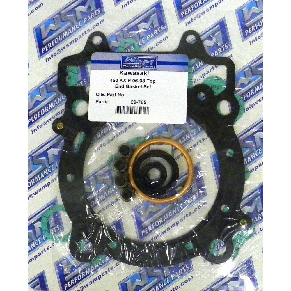 WSM Top End Gasket Kit For Kawasaki 450 KLX / KX-F 06-17 29-785
