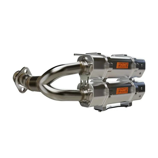 RJWC Dual Stacked Slip-On APX Exhaust For Segway Villain SX10 2022-2024