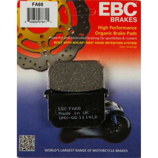 EBC Brake Pad Front Kit FA68 for Kawasaki KZ 750 H LTD 1980-1983