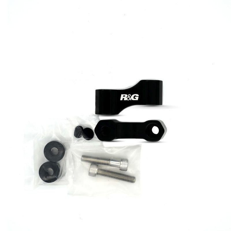 Load image into Gallery viewer, R&amp;G Racing Black Mirror Widener Arms For 2011-2018 Ducati Diavel
