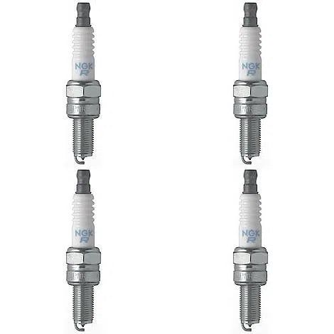 Set 4 NGK Standard Spark Plugs for Kawasaki KX250F 2005-2004 Engine 250cc
