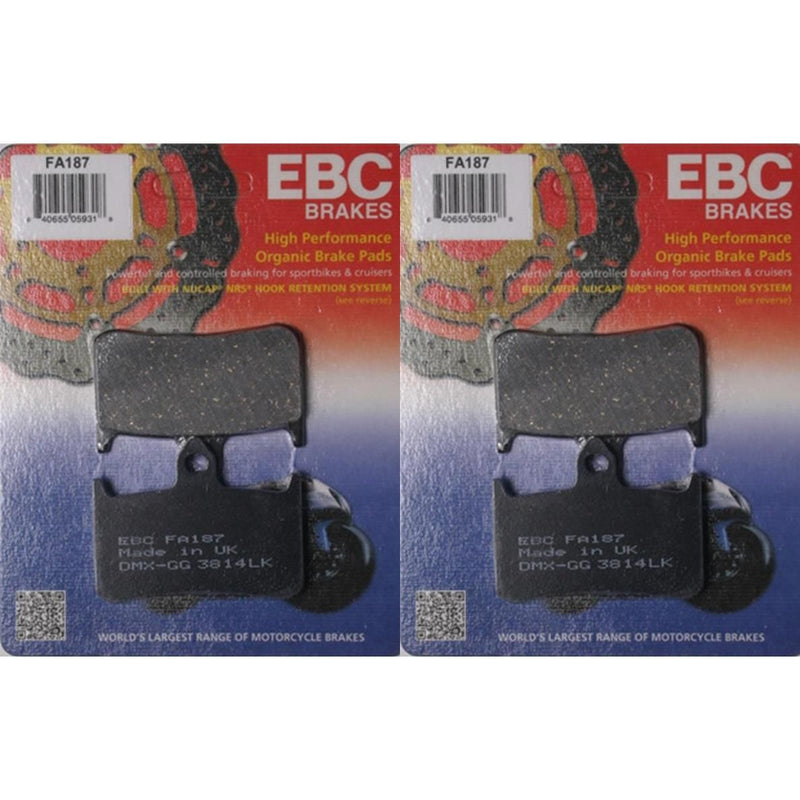 Load image into Gallery viewer, EBC Brake Pad Front Kit FA187 for Honda RC45 1994-1995
