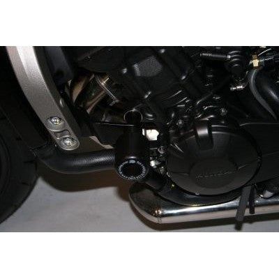 Load image into Gallery viewer, R&amp;G Racing Black Classic Style Crash Protectors For 2007-2024 Honda CB600F 599 Hornet
