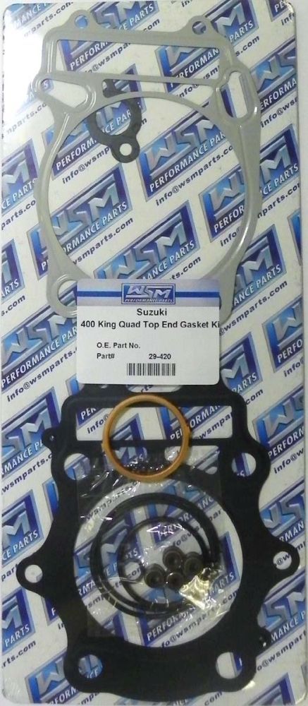 Load image into Gallery viewer, WSM Top End Gasket Kit For Suzuki 400 King Quad 08-22 29-420
