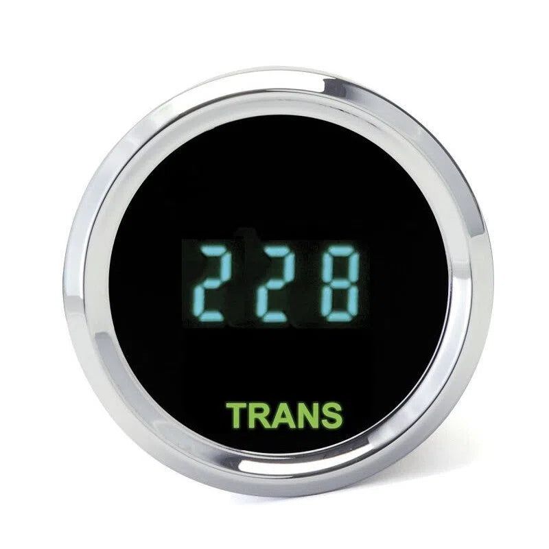 Load image into Gallery viewer, Dakota Digital Universal Round Transmission Temperature Gauge Teal ODYR-08-3 New
