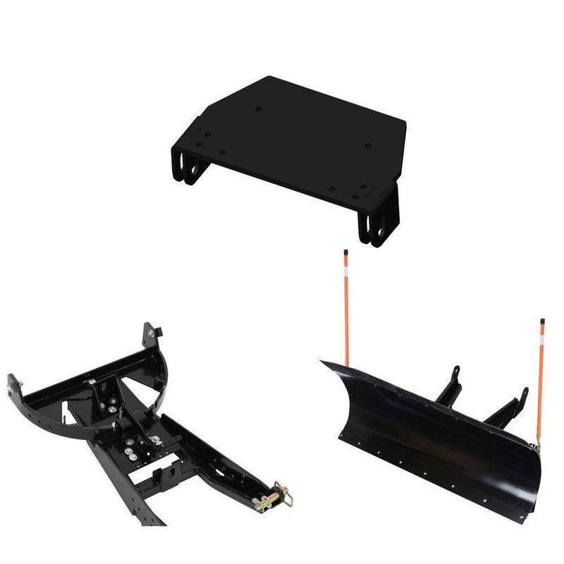 Load image into Gallery viewer, Denali Black UTV Snow Plow Kit For Can-Am Maverick Sport 1000 2018-2021
