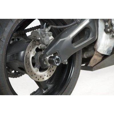 Load image into Gallery viewer, R&amp;G Racing Black Swingarm Protectors For 2004-2007 Honda CBR1000RR Fireblade
