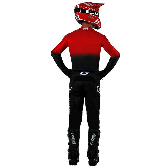 Motocross Jersey 242 O'Neal Mayhem Hexx Black / Red Motocross Jersey
