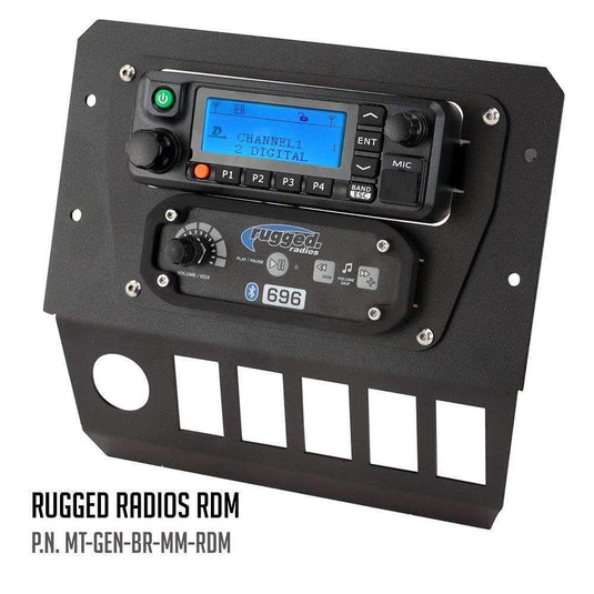 Rugged Radios Polaris General Multi Mount Kit for Radio and Intercom