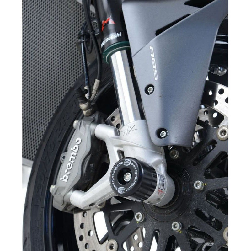 Load image into Gallery viewer, R&amp;G Racing Black Fork Protectors For 2018-2019 MV Agusta Brutale 800 RR LH44
