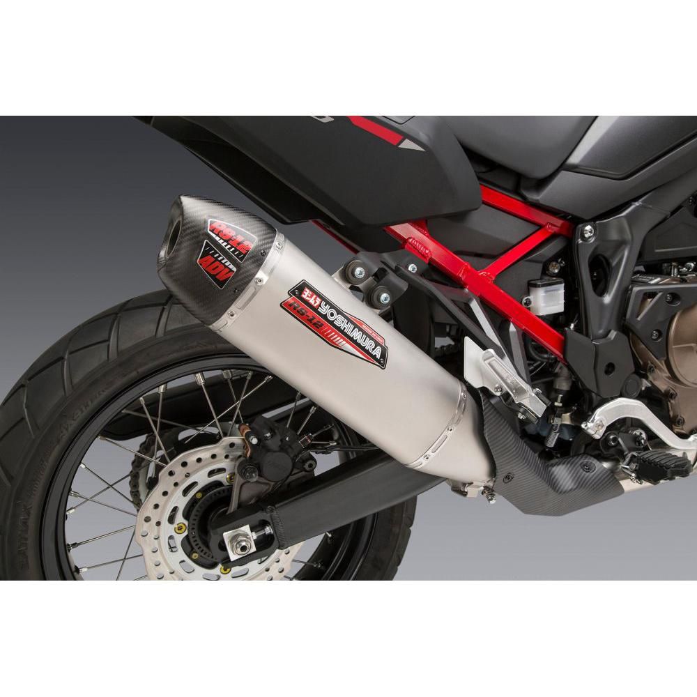 Yoshimura Street Exhaust Slip-on RS-12 Stainless - 12401BS520