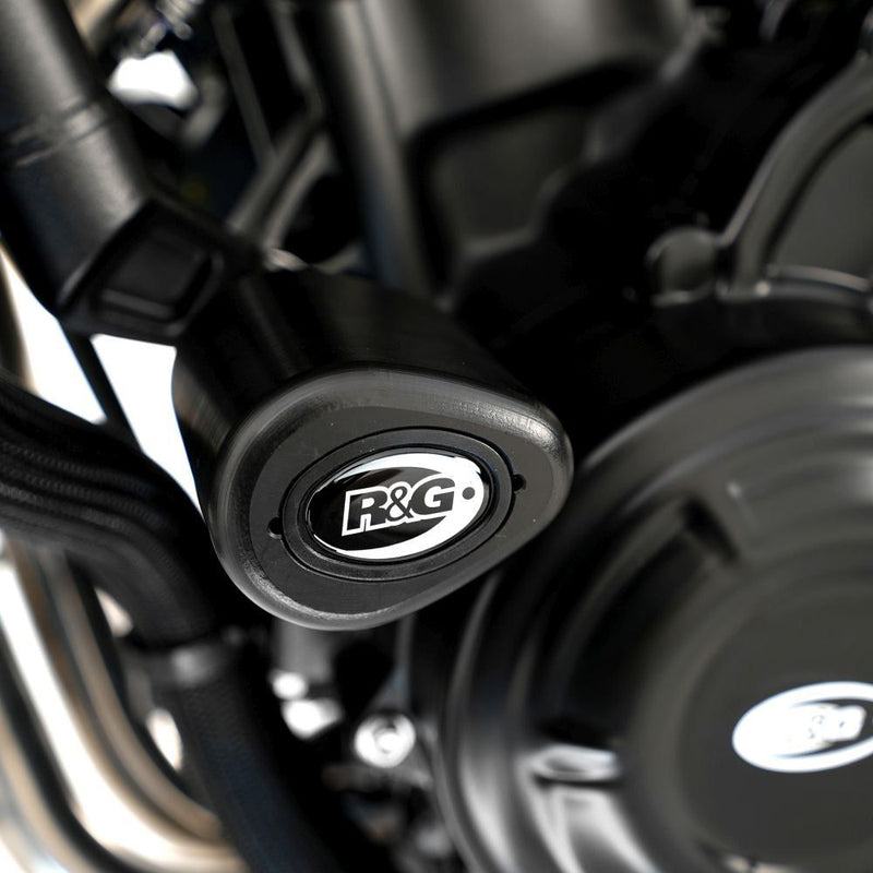 Load image into Gallery viewer, R&amp;G Racing Black Aero Style Crash Protection Bobbins For 2019-2020 Honda CB400X
