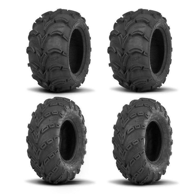 Load image into Gallery viewer, ITP Two Each Mud Lite Tires Rear [24x11-10] And Mud Lite Tires Front [22x8-10]
