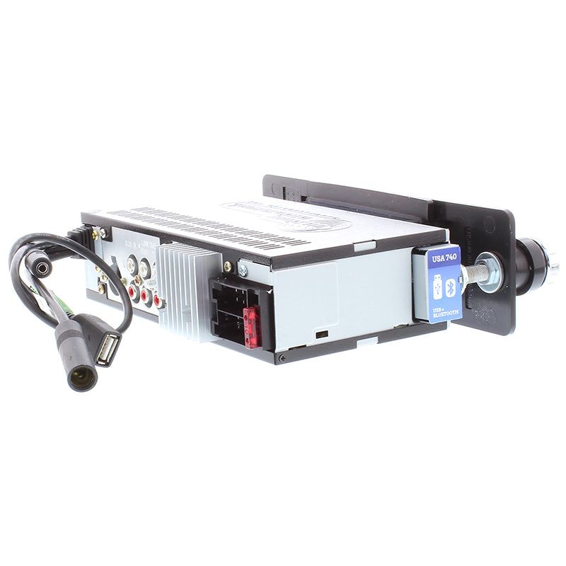 Load image into Gallery viewer, Custom Autosound 1956 Chevy 210 740 Premium Bluetooth Classic Car Stereo
