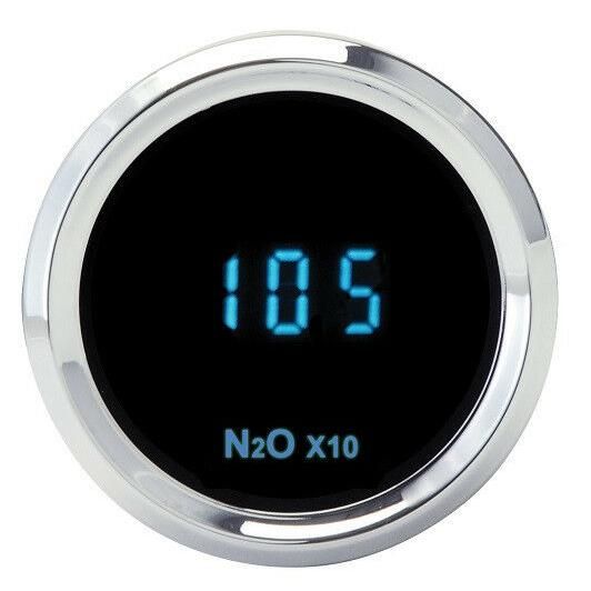 Load image into Gallery viewer, Dakota Digital Round Nitrous Pressure Gauge N2O 0-2000psi Blue Display SLX-23-1
