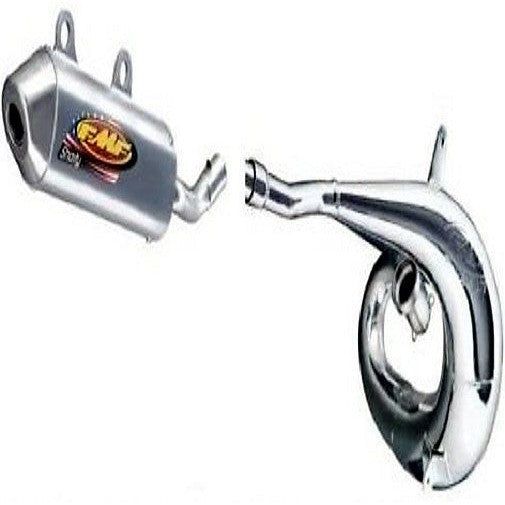 FMF GNARLY PIPE EXHAUST + SHORTY SILENCER 03 04 HONDA CR250R CR250 CR 250 CR 250