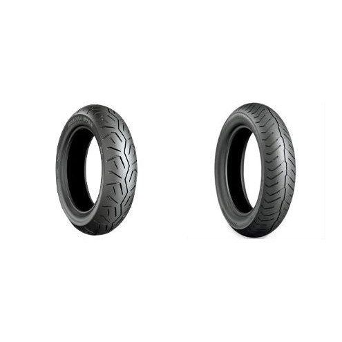 Load image into Gallery viewer, Bridgestone Front Rear 130/70R18 + 200/50ZR17 Exedra G852/853 Motorcycle Tire Set
