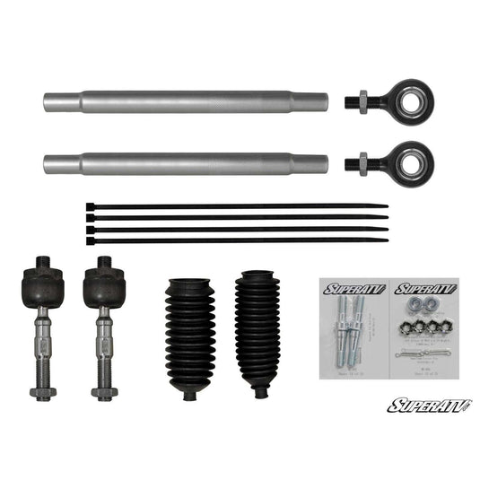 SuperATV Polaris RZR S 900 / 4 900 Heavy-Duty Tie Rod Kit TRRA-P-RZR900S15-14-ST-001