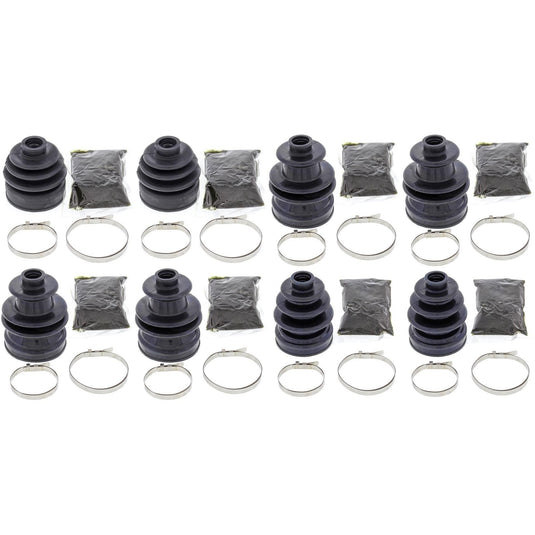 Complete Front & Rear Inner & Outer CV Boot Repair Kit Yamaha VIKING 700 VI 2015