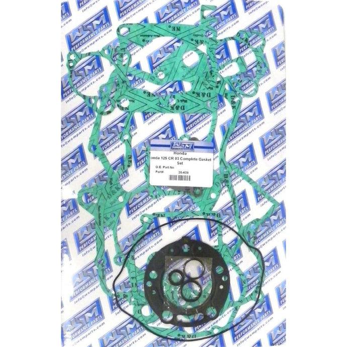 WSM Complete Gasket Kit For Honda 125 CR 2003 25-628