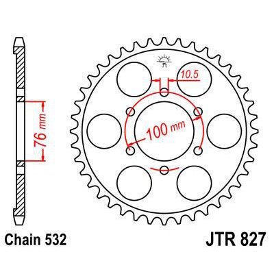 Load image into Gallery viewer, Front &amp; Rear Sprocket Kit for SUZUKI GSX1100 F-J,K 88-89 JT Sprockets
