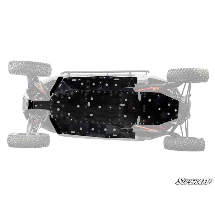 SuperATV Polaris RZR Turbo R 4 Full Skid Plate FSP-P-RZRTR4