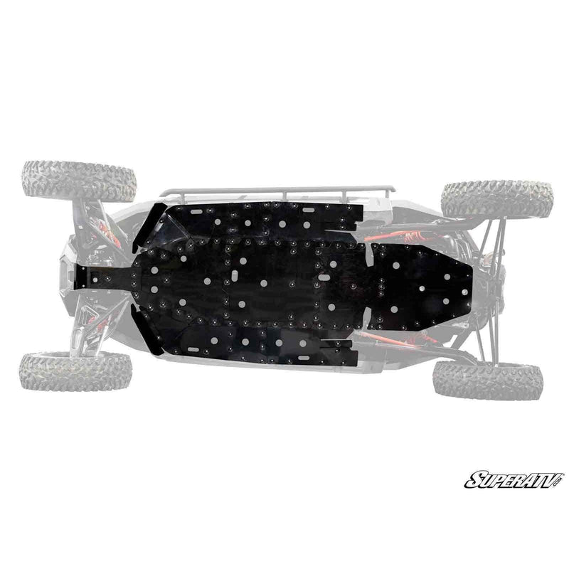 Load image into Gallery viewer, SuperATV Polaris RZR Turbo R 4 Full Skid Plate FSP-P-RZRTR4
