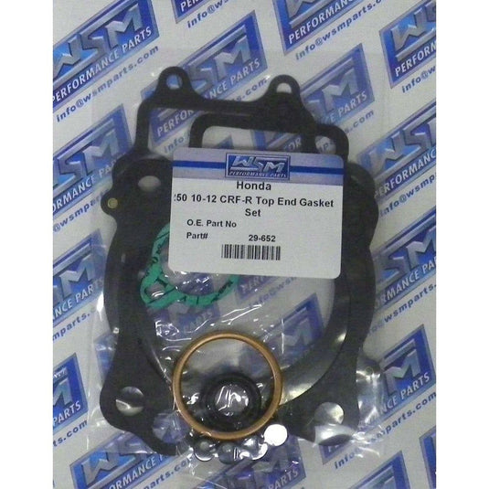 WSM Top End Gasket Kit For Honda 250 CRF-R 10-17 29-652
