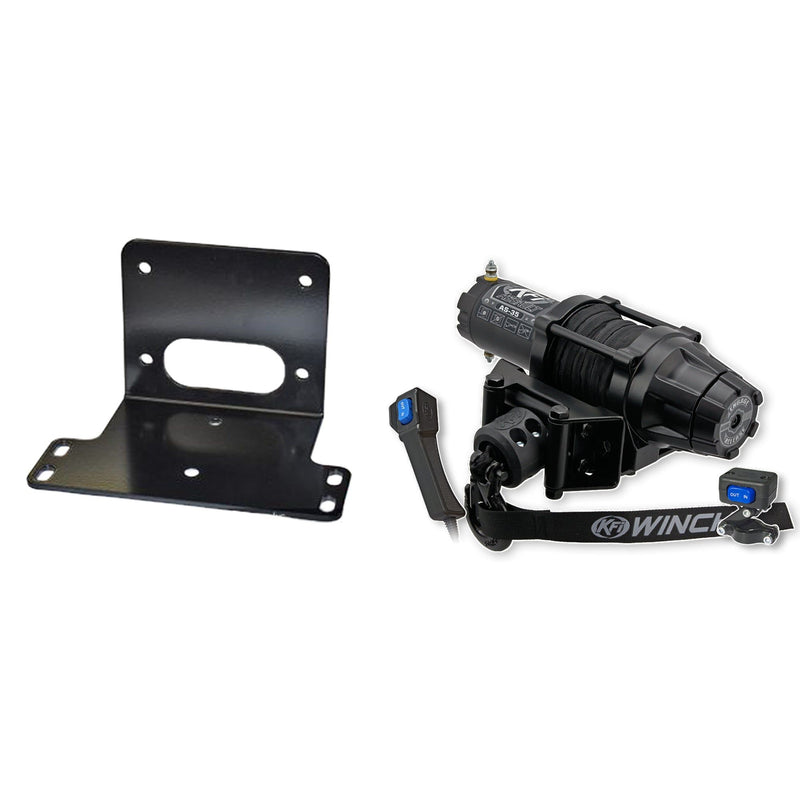Load image into Gallery viewer, KFI Winch Kit For Kawasaki 600 Mule 2x4 2005-2016
