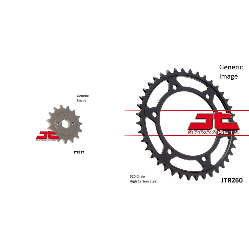 Load image into Gallery viewer, Front and Rear Steel Sprocket Kit for OffRoad HONDA XR250L 1991-1996
