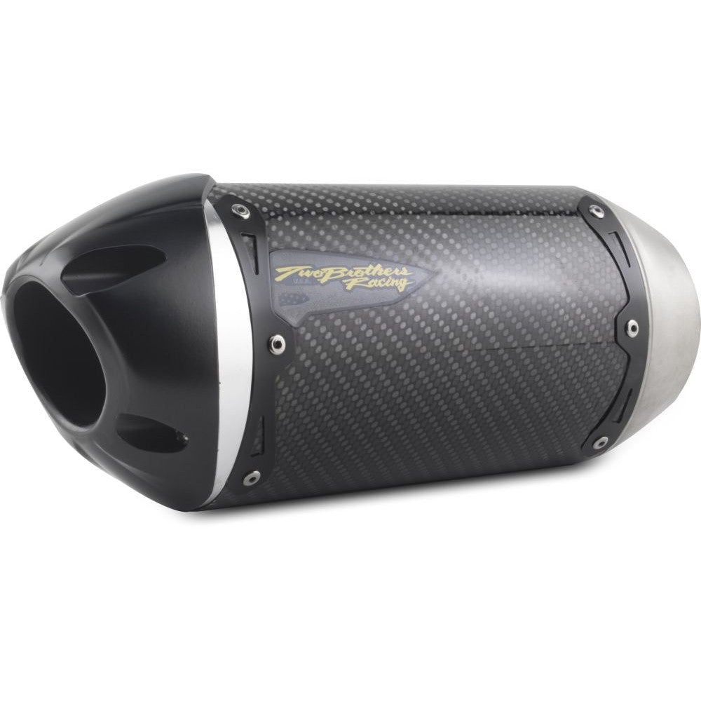 Two Brothers Racing S1R Slip-On Exhaust Standard Carbon 005-1920405-S1