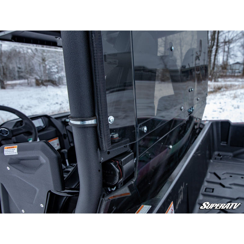 Load image into Gallery viewer, SuperATV Yamaha Wolverine X2 850 2019-2020 Rear Windshield RWS-Y-WV-X2-76
