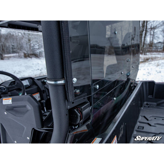 SuperATV Yamaha Wolverine X2 850 2019-2020 Rear Windshield RWS-Y-WV-X2-76