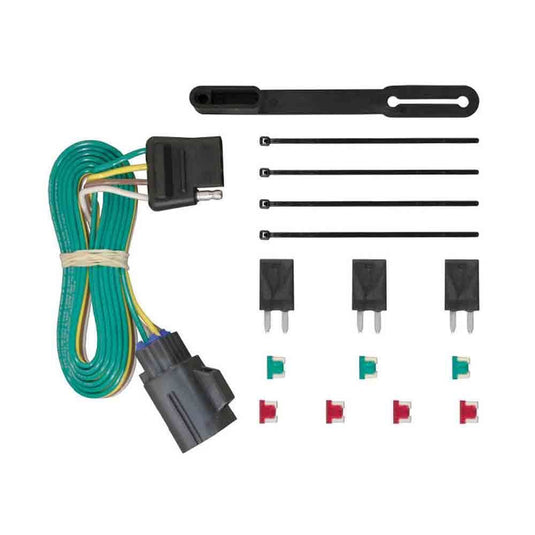 Rigid Hitch R3-0862-3KBW Class III 2 Inch Receiver Trailer Hitch Bundle - Includes Ball Mount and Custom Wiring Harness - fits 2013-17 Buick Enclave, 2013-16 GMC Acadia & 2017 GMC Acadia Limited