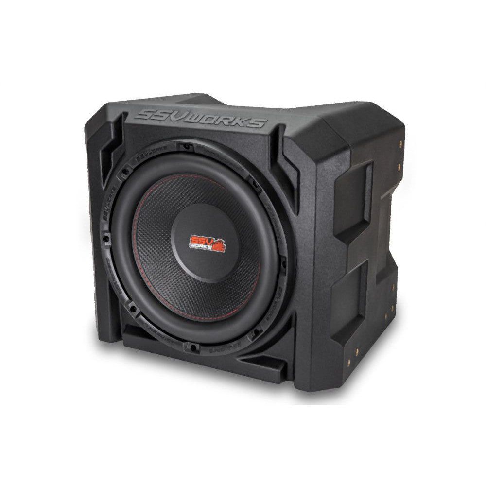 SSV Works Subwoofer With Built in Amplifier For Trucks/Marine/ATV/UTV/Carts
