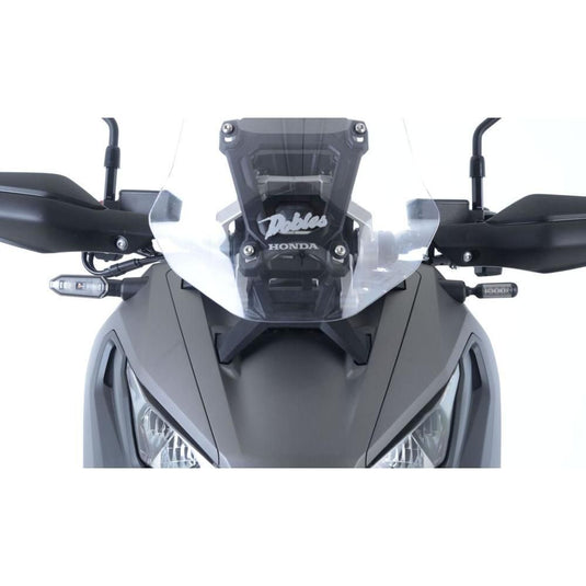 R&G Racing Black Front Indicator Adapter Kit FAP0019BK