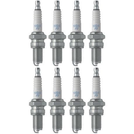 Load image into Gallery viewer, Set of 8 NGK Standard Spark Plugs for Suzuki LT-F4WD 1998-1987 Engine 250cc
