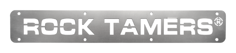 Load image into Gallery viewer, Rock Tamers Stainless Steel Trim Plate
