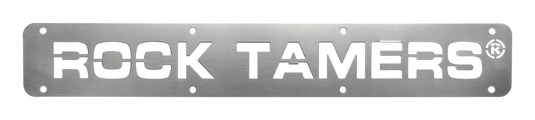 Rock Tamers Stainless Steel Trim Plate