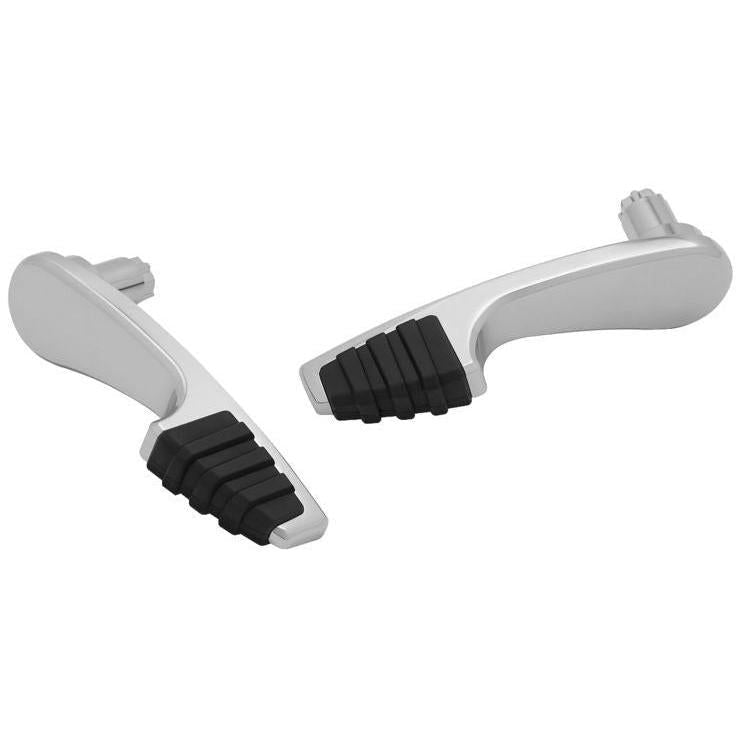 Load image into Gallery viewer, Kuryakyn Quick Draw Saddlebag Latch Handles Chrome Harley Touring Bagger 14-2018

