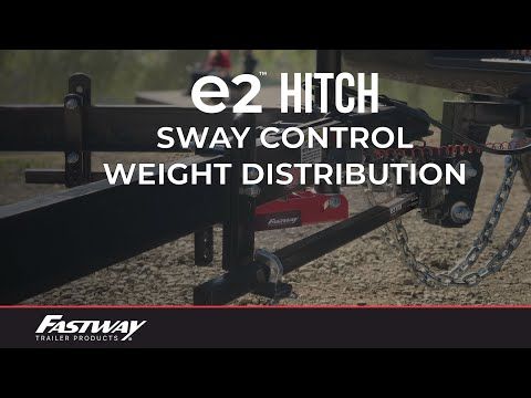 FastWay e2 Trunnion Style Weight Distribution Kit with Sway Control - 4,500 lbs. Towi Capacity, 450 lbs. Tongue Weight